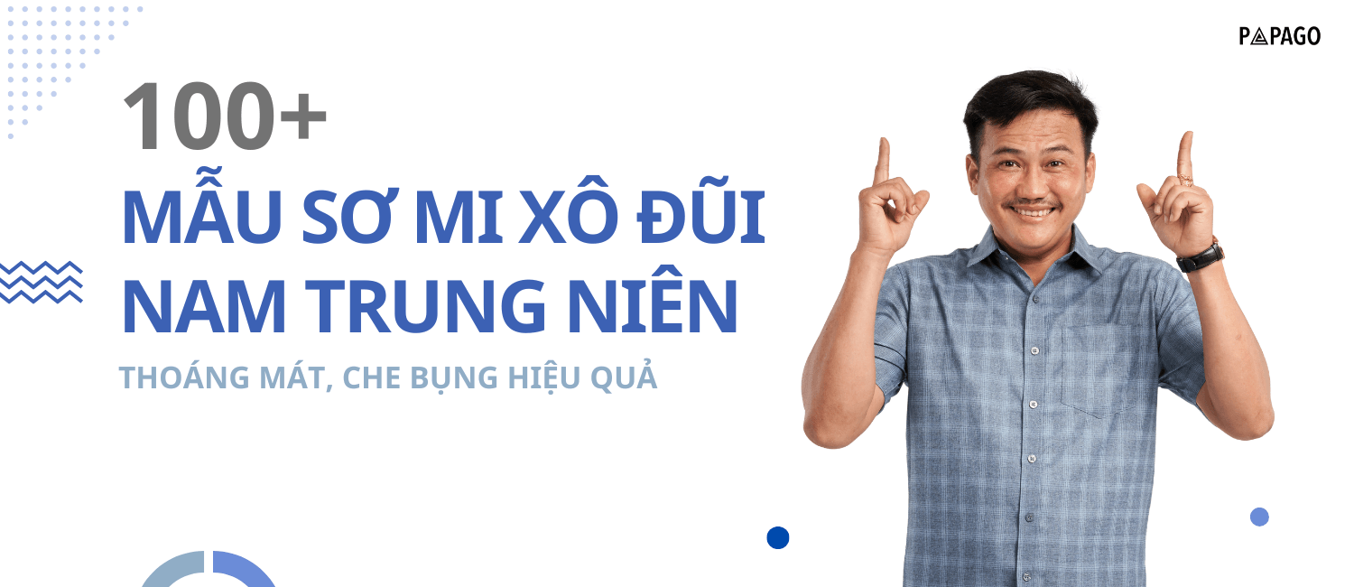 Áo Sơ Mi Xô Đũi Trung Niên