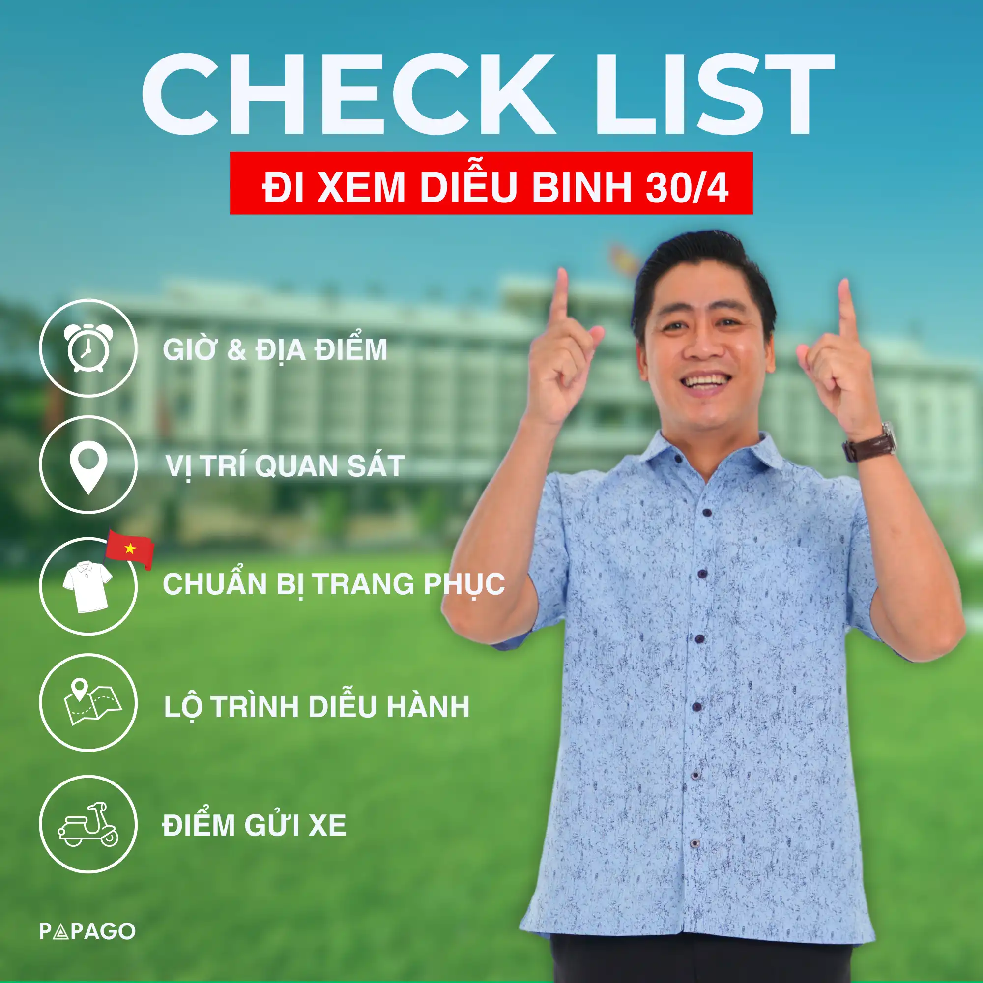 Nam Trung Niên Lịch Lãm Mặc Gì Đi Xem Diễu Binh lễ 30/4 - 1/5?