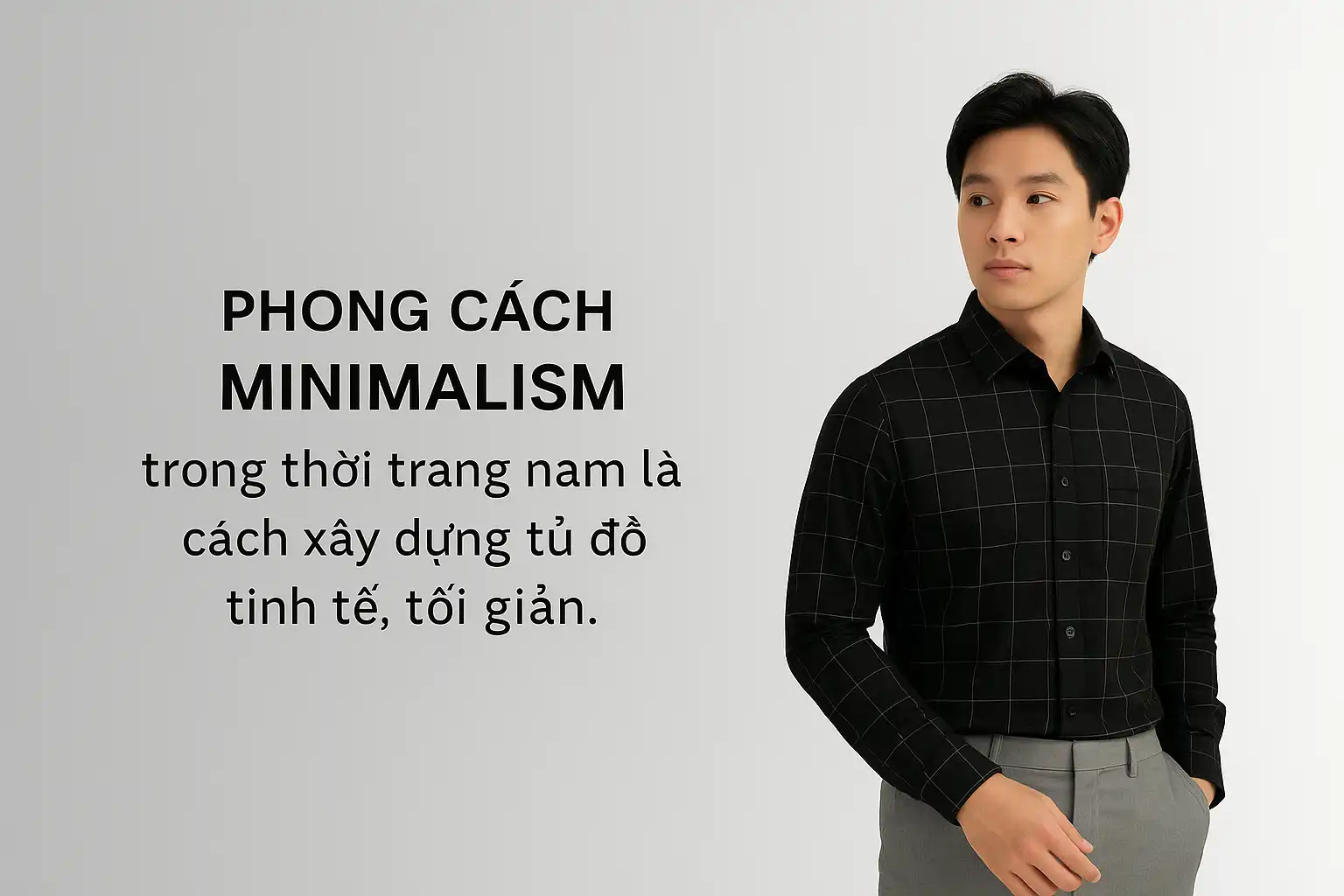 Thời trang nam trung niên Minimalist