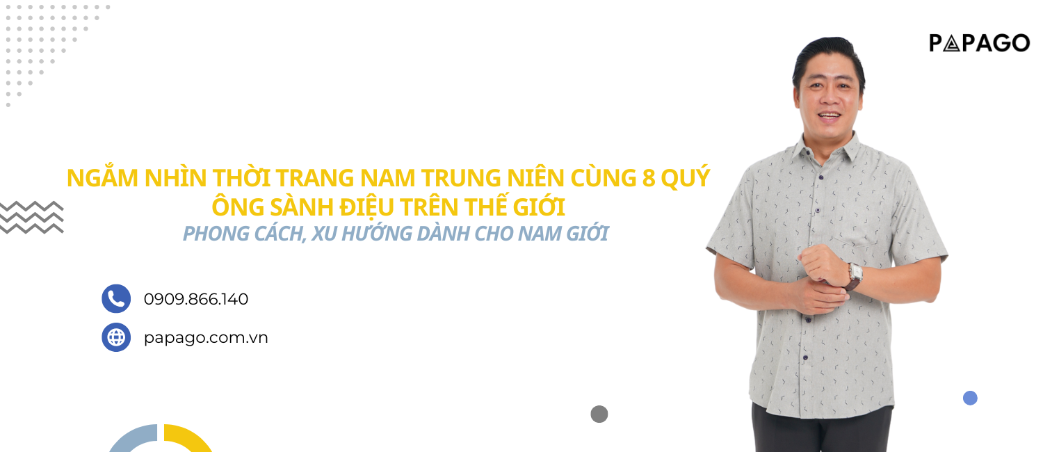 Ngắm nhìn thời trang nam trung niên cùng 8 quý ông sành điệu trên thế giới