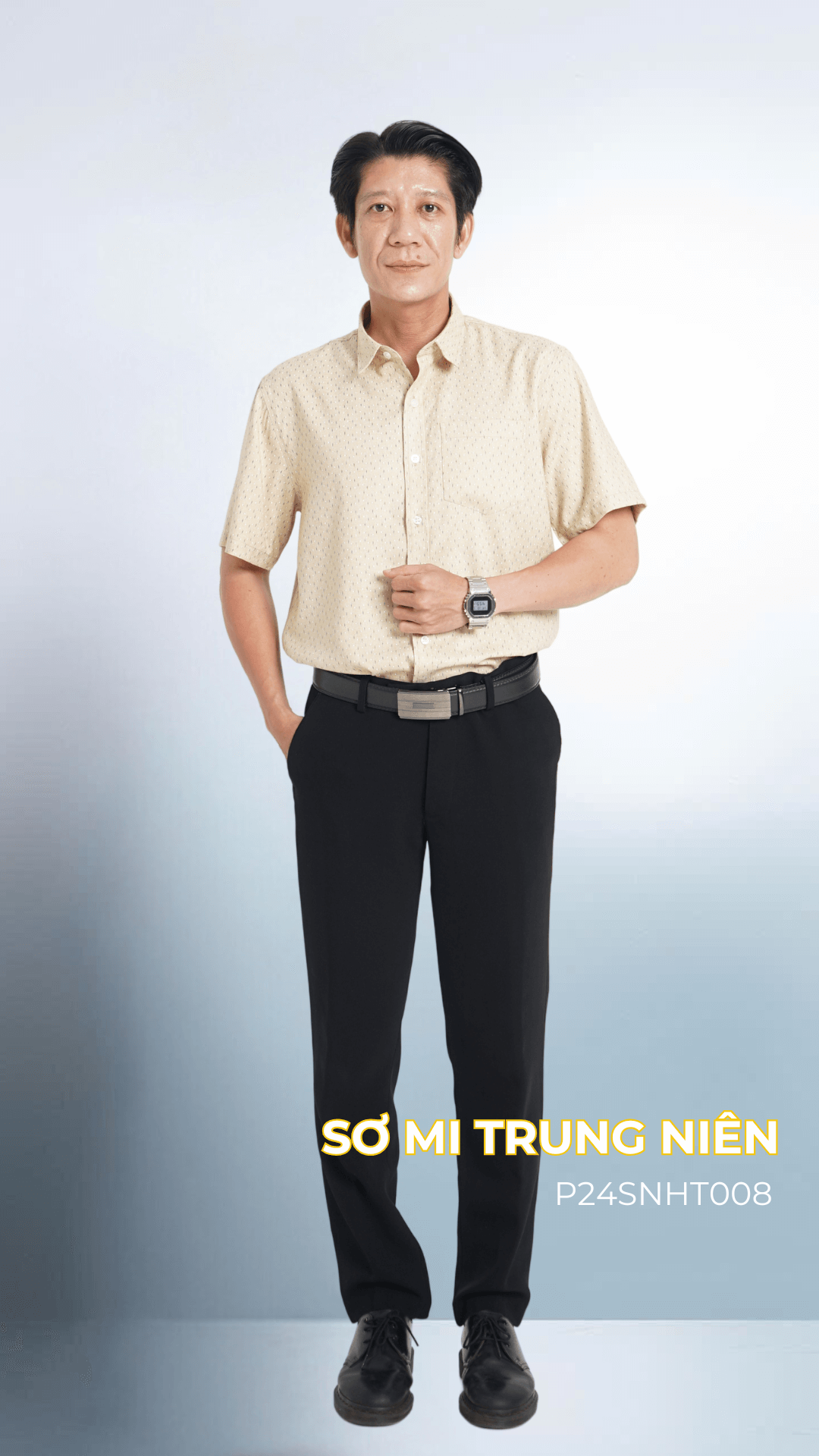 Áo Sơ Mi Trung Niên