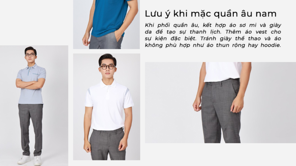 5 Màu Sắc Quần Tây Nam Trung Niên Được Ưa Chuộng Nhất Hiện Nay