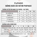 Áo sơ mi Trung niên lai bầu in họa tiết đơn giản P24SNHT011 - Ảnh 11