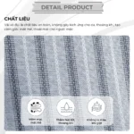 Áo sơ mi nam Trung niên tay dài PAPAGO vải Xô đũi kẻ sọc - P23SDKD001 - Ảnh 3