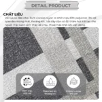 Áo sơ mi nam trung niên PAPAGO tay dài lai bầu form rộng vải lụa thun mềm mát sọc caro cao cấp - P23SDCR001 - Ảnh 3