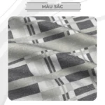Áo sơ mi nam trung niên PAPAGO tay dài lai bầu form rộng vải lụa thun mềm mát sọc caro cao cấp - P23SDCR001 - Ảnh 5