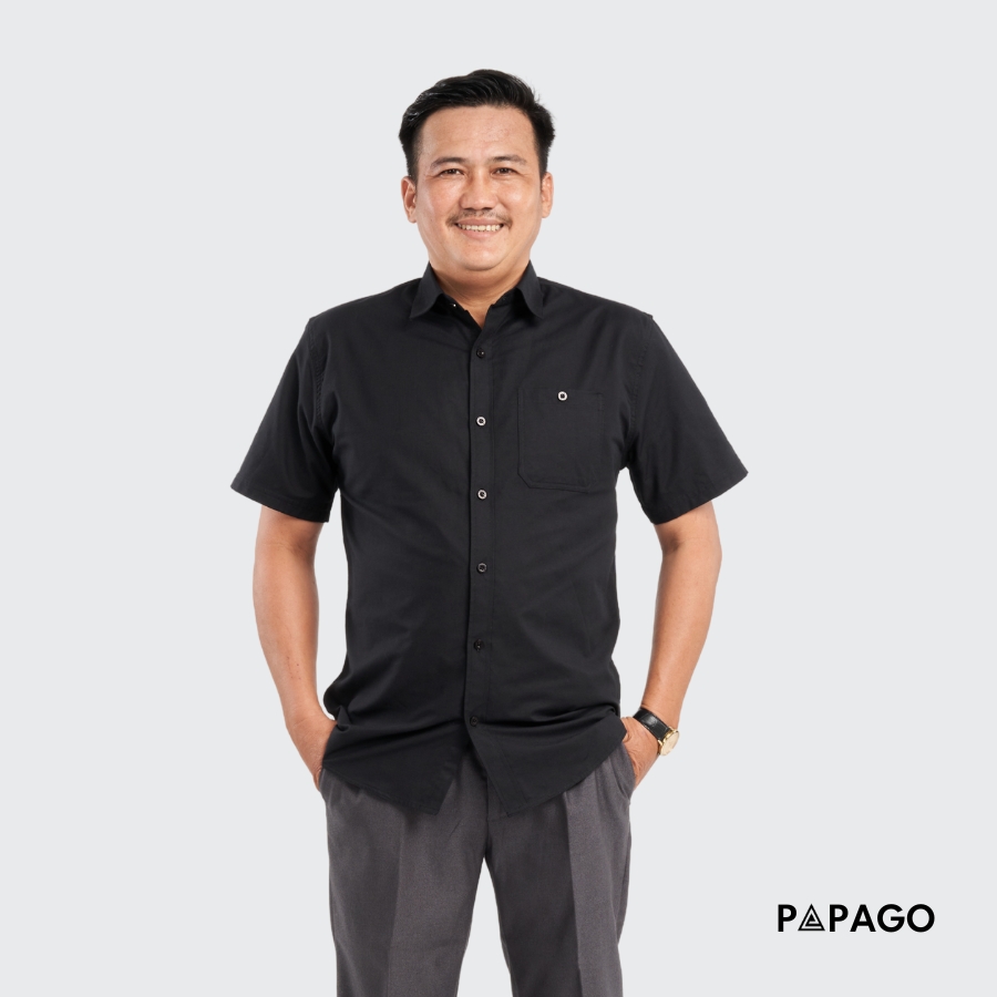 áo sơ mi đen