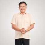 Áo sơ mi nam trung niên tay ngắn, chất liệu Linen thoáng mát, họa tiết nổi bật, mẫu P23SNHT006 từ thương hiệu PAPAGO