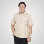 Áo sơ mi nam trung niên tay ngắn lai ngang, chất liệu Linen thoáng mát, nhẹ nhàng, mẫu P25SNHT013 từ thương hiệu PAPAGO