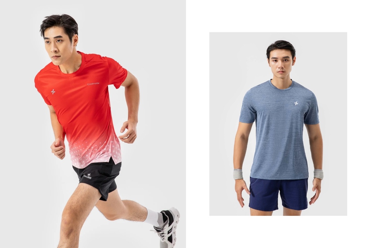 áo thun nam vải spandex