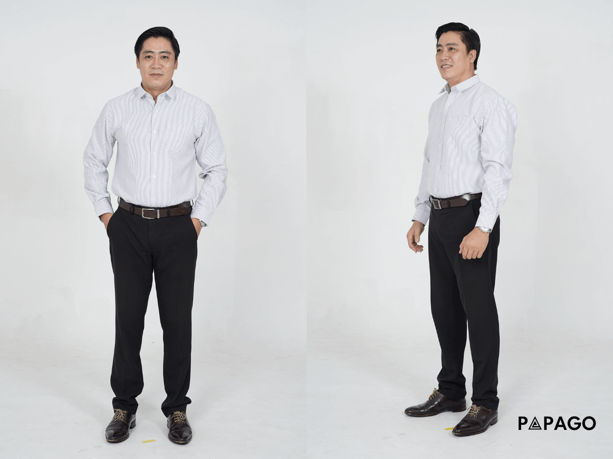 cách phối đồ quần áo thời trang nam trung niên papago