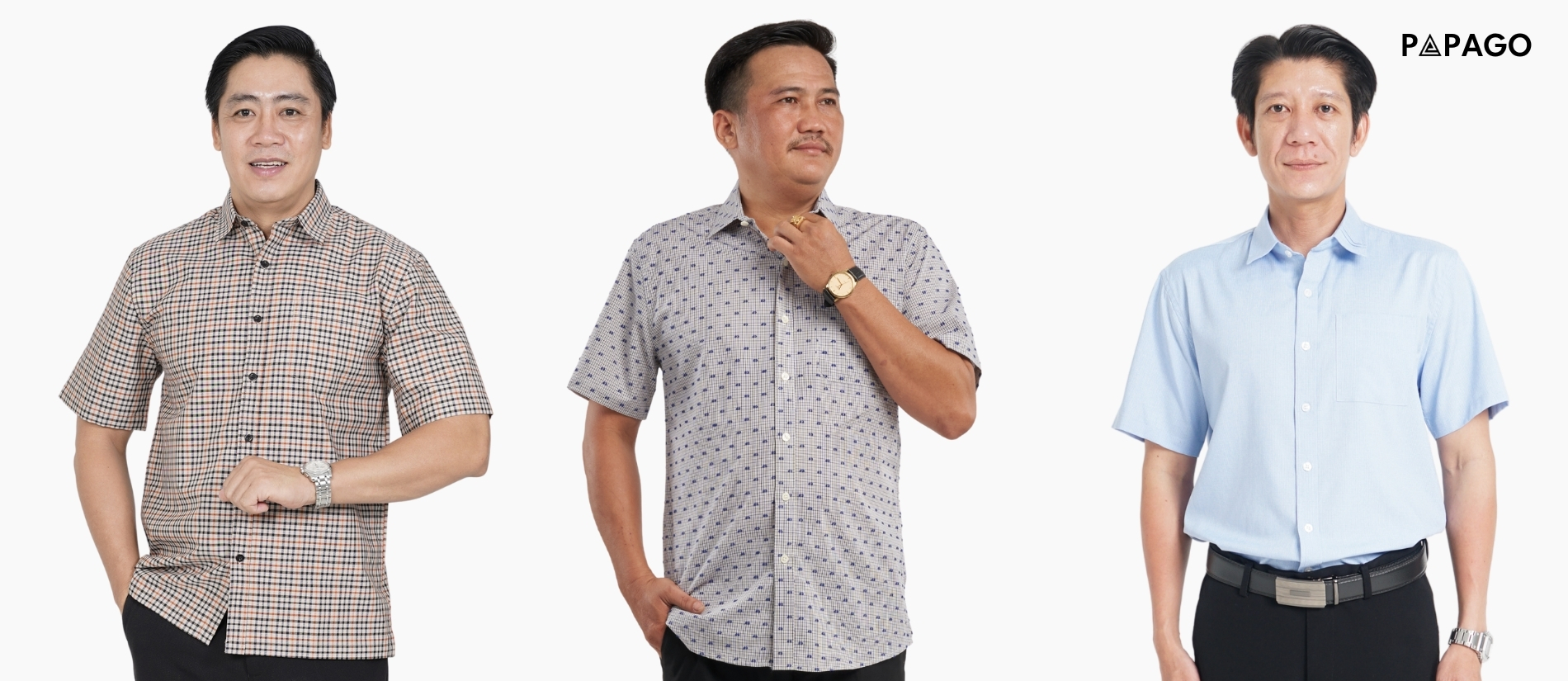 chọn áo sơ mi phù hợp với dáng người
