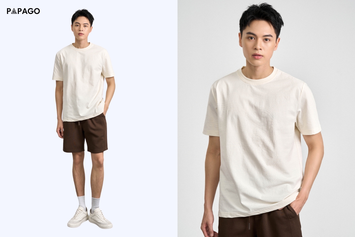 áo thun trơn basic
