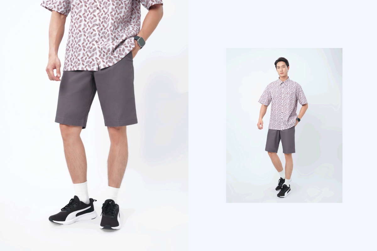 thương hiệu quần short nam kaki việt tiến