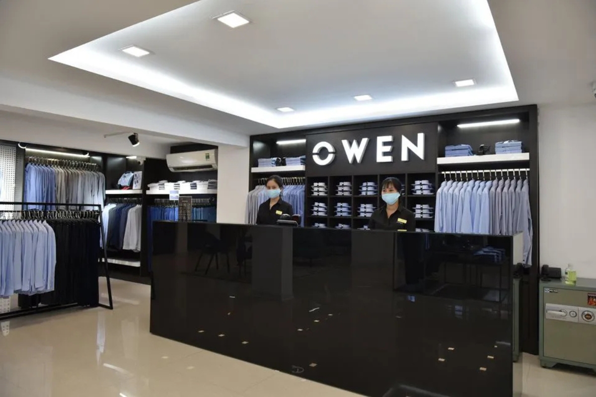 cửa hàng quần áo nam owen