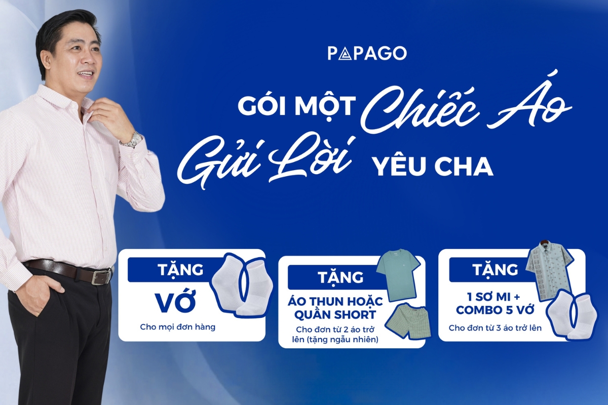 cửa hàng quần áo thời trang trung niên papago