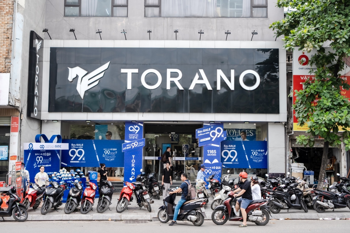thương hiệu thời trang nam torano