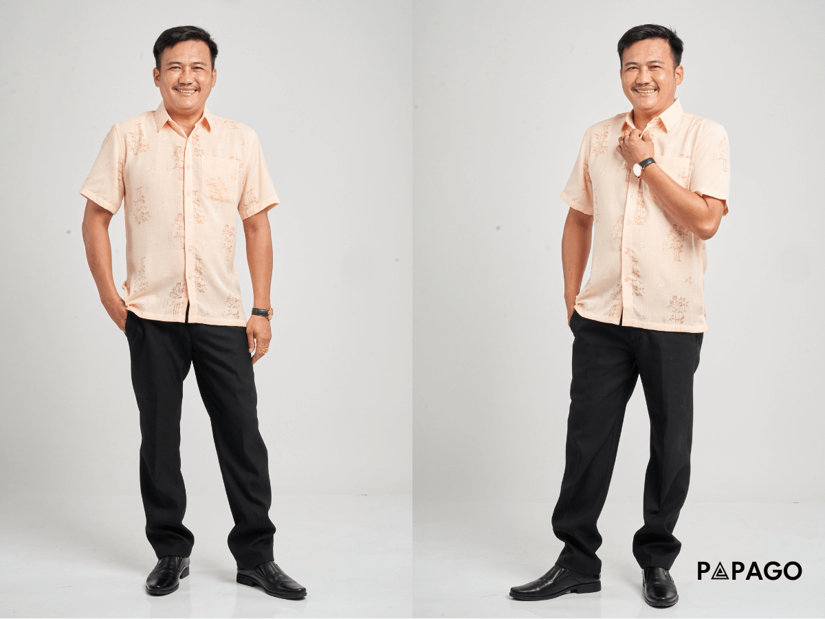 quần áo thời trang nam papago flashy shirt