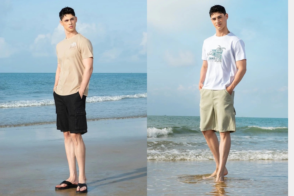 quần short đi biển