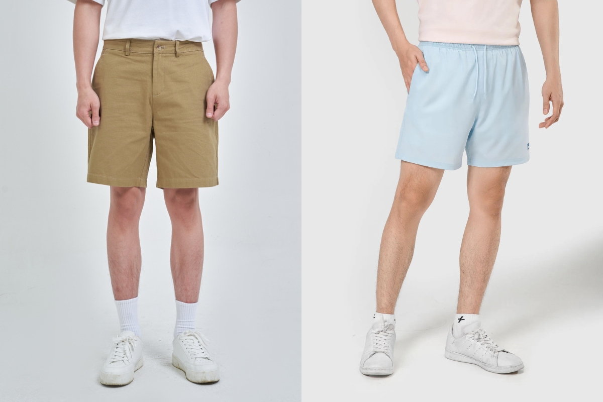 quần short phong cách năng động