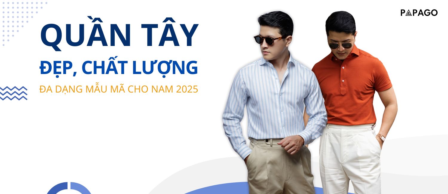 banner quần tây mẫu mới nhất 2025