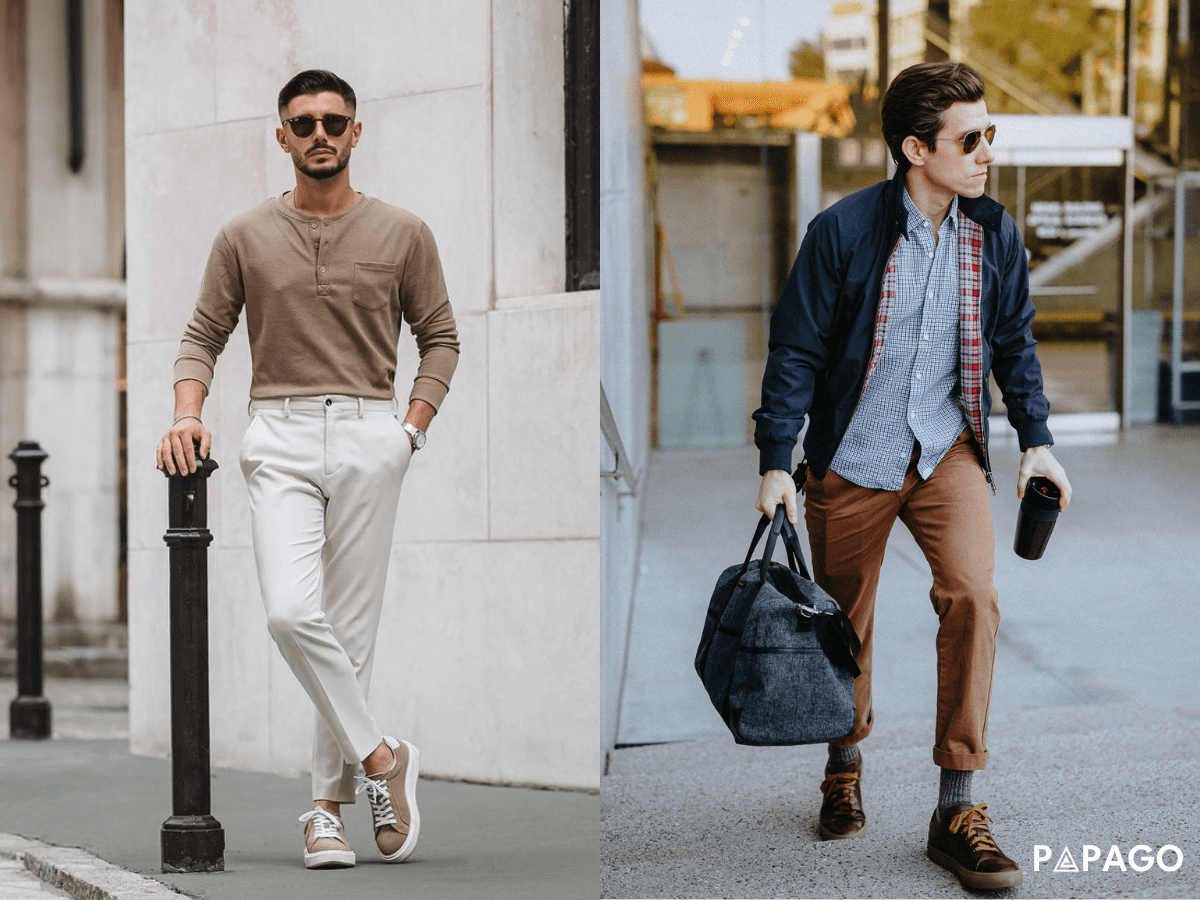 thời trang nam basic style