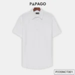 Áo sơ mi nam PAPAGO vải Oxford tay ngắn lai bầu - P24SNCT001 - Ảnh 10