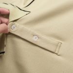 Áo polo cao cấp PAPAGO nam Trung niên vải cotton kim cương form rộng - P25PLCT003 - Ảnh 13