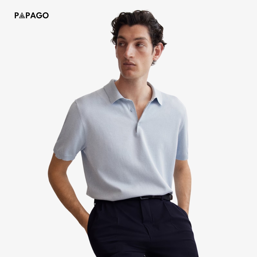 áo polo nam cổ chữ v