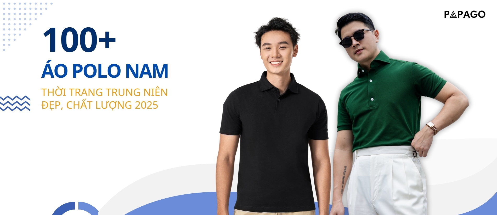 top 100 áo polo nam papago thời trang trung niên đpẹ 2025