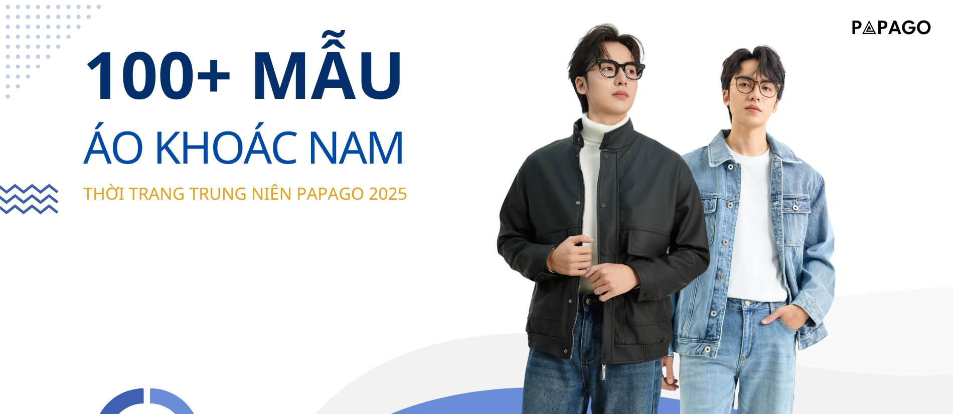 BANNER TOP 100 ÁO KHOÁC NAM TRUNG NIÊN 2025