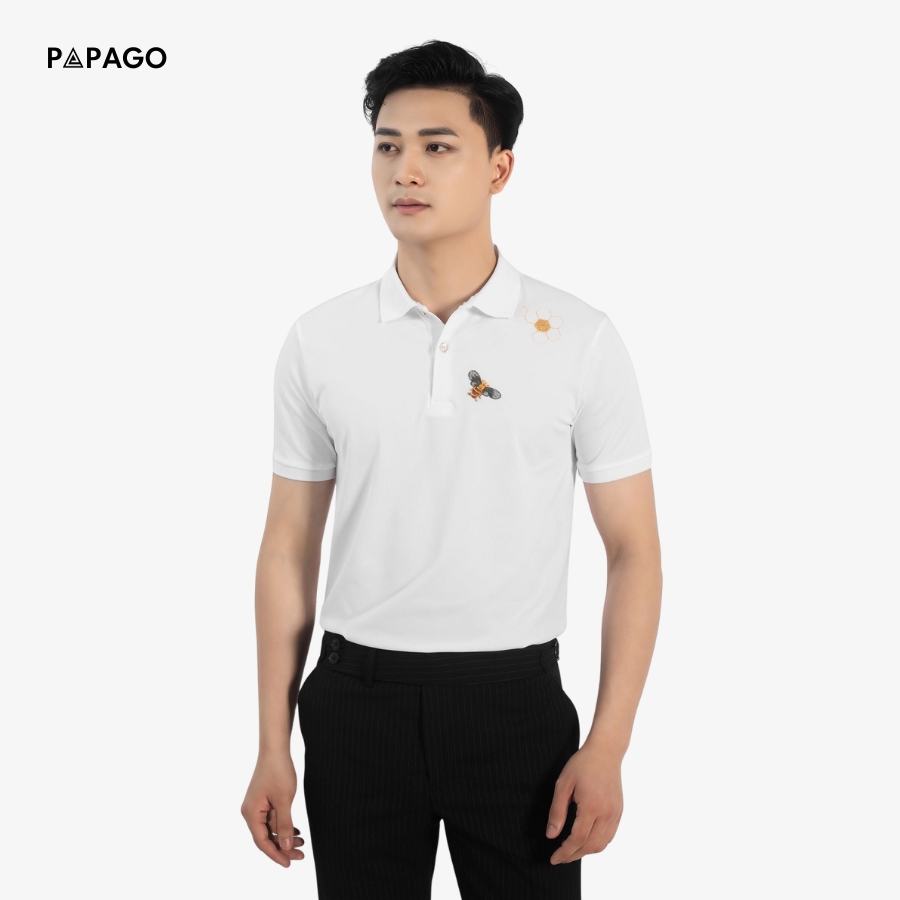 kiểu áo polo nam