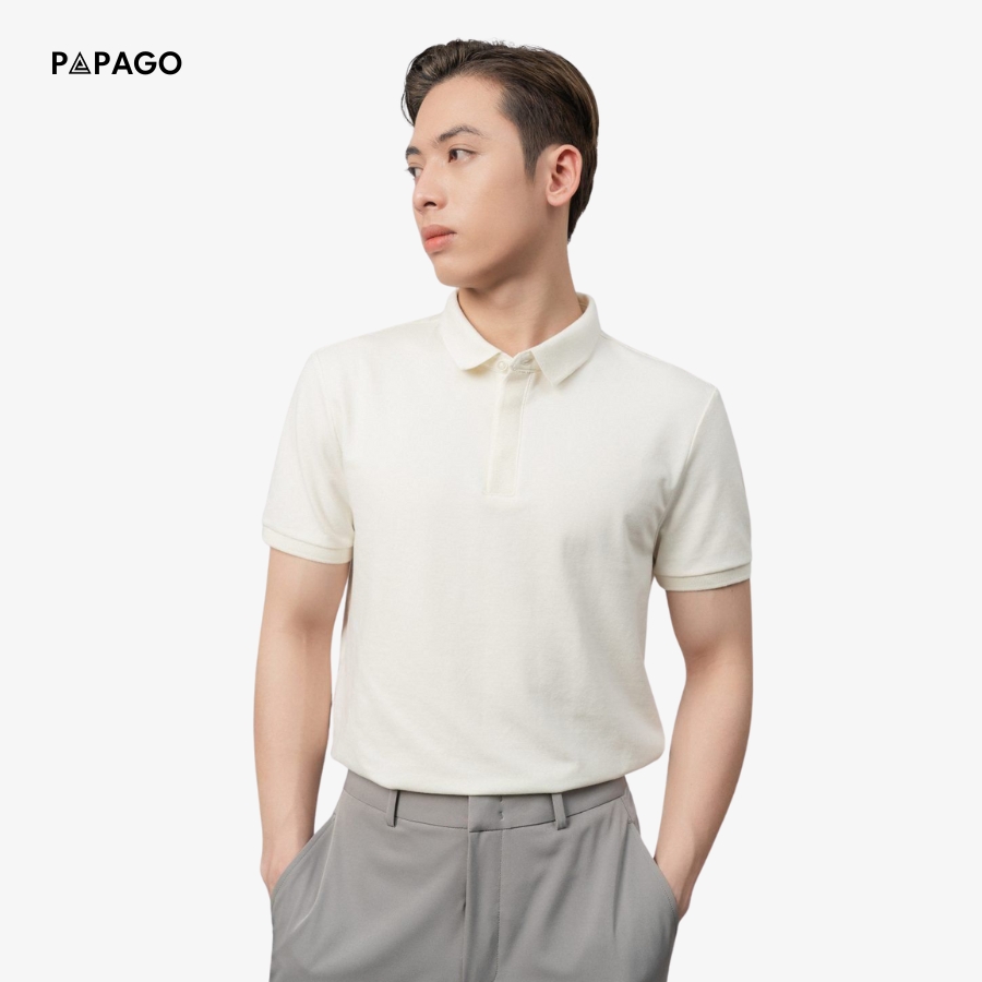 kiểu áo polo nam