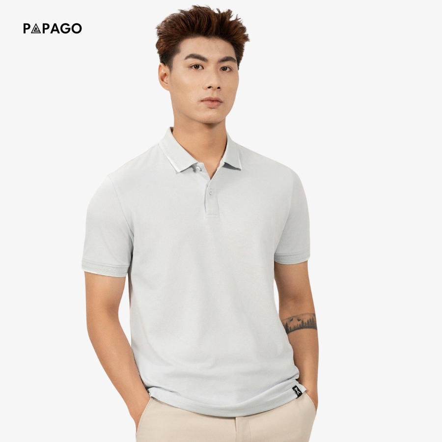 kiểu áo polo nam