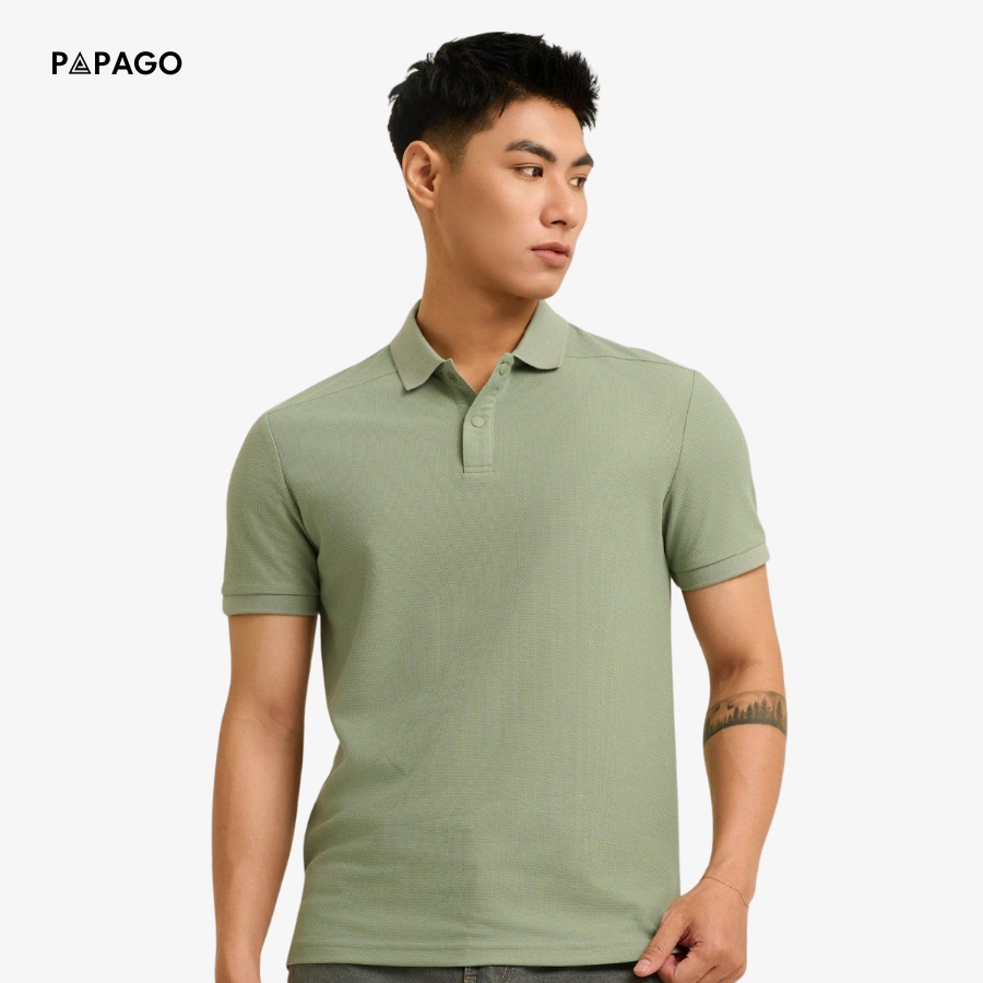 kiểu áo polo nam