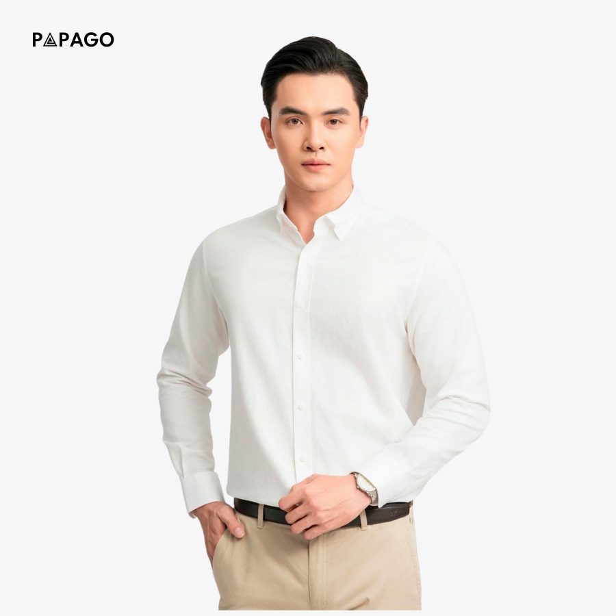 phối đồ áo sơ mi trắng