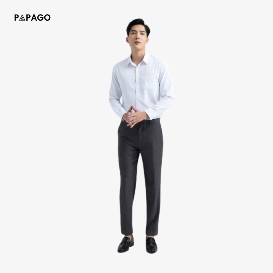 phối đồ áo sơ mi trắng