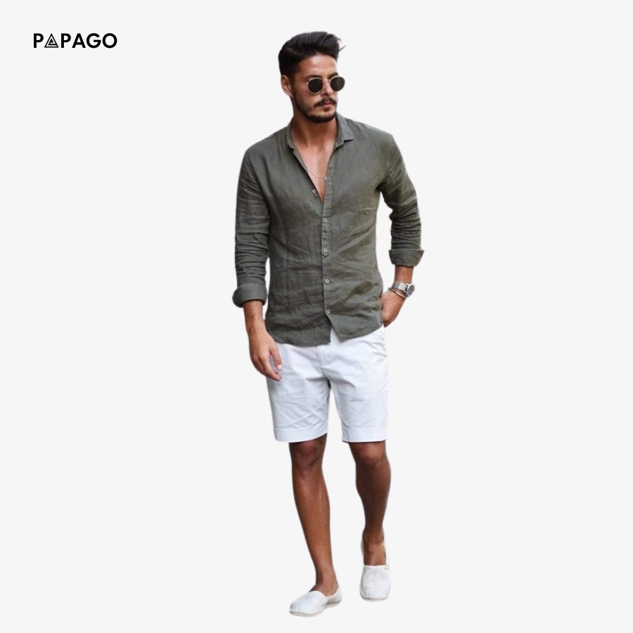 phối đồ quần short nam