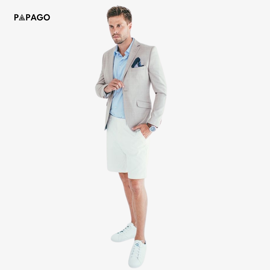 phối đồ quần short nam