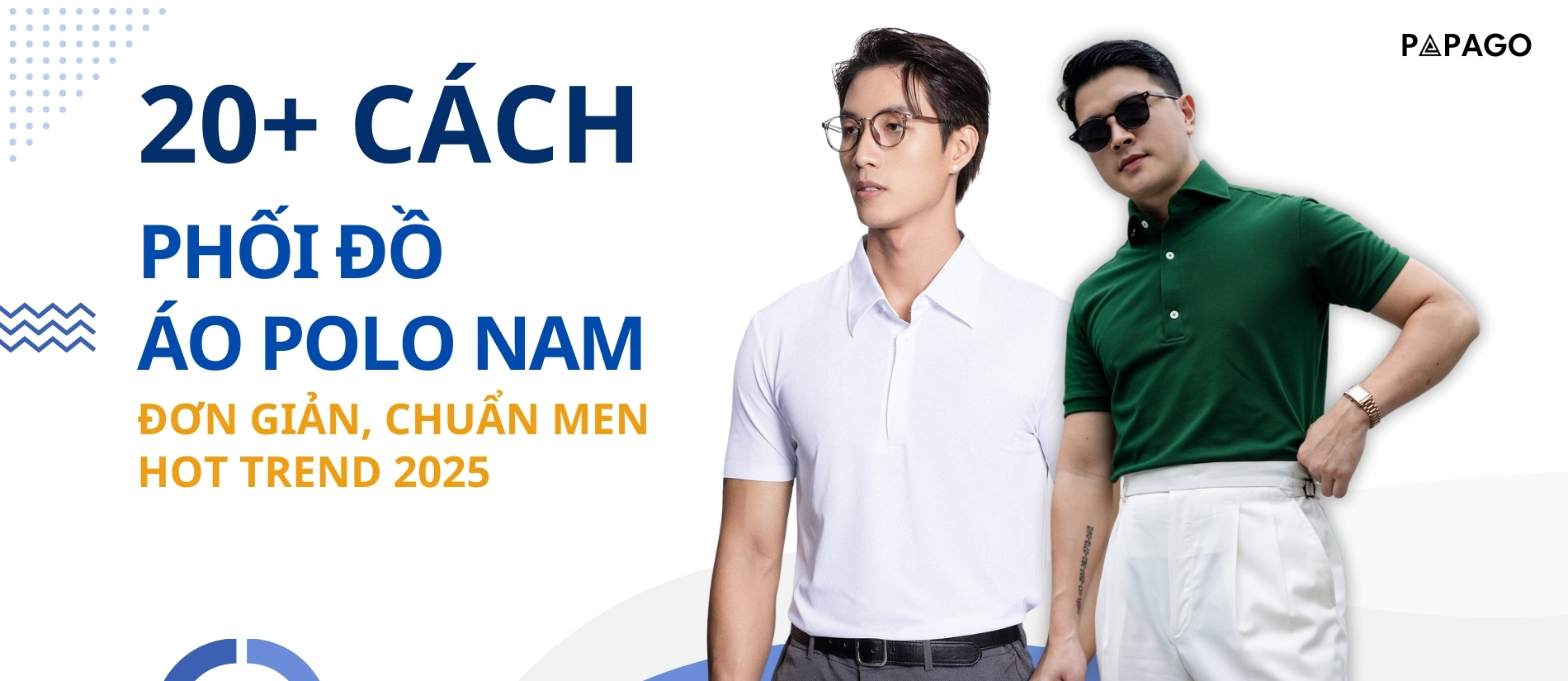 phối đồ áo polo nam