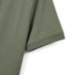 Áo polo cao cấp PAPAGO nam Trung niên vải cotton kim cương form rộng thêu logo trụ áo - P25PLCT004 - Ảnh 5
